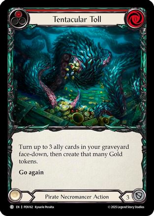 Tentacular Toll (Red) (PEN162) - Compendium of Rathe Rainbow Foil