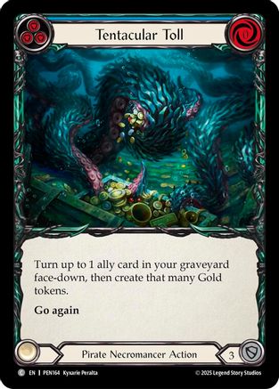 Tentacular Toll (Blue) (Regular) [PEN164] (Compendium of Rathe)-1