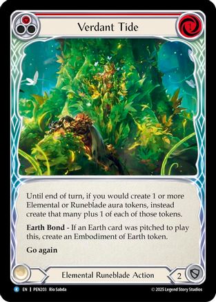 Verdant Tide (Red) (PEN203) - Compendium of Rathe-1
