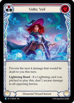 Voltic Veil (Red) (PEN204) - Compendium of Rathe Rainbow Foil-1