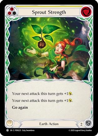 Sprout Strength (Yellow) (PEN223) - Compendium of Rathe-1