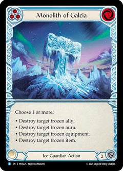 Monolith Of Galcia (Blue) (PEN225) - Compendium of Rathe-1