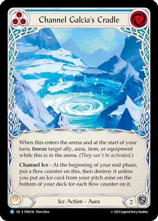 Channel Galcias Cradle (Blue) (Regular) [PEN230] (Compendium of Rathe)