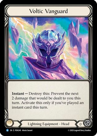 Voltic Vanguard (PEN240) - Compendium of Rathe Cold Foil-1