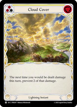 Cloud Cover (Yellow) (PEN247) - Compendium of Rathe-1