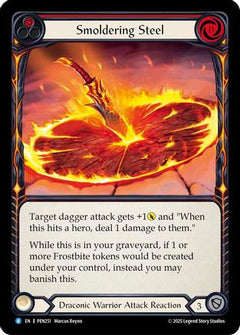 Smoldering Steel (Red) (PEN251) - Compendium of Rathe Rainbow Foil-1