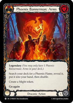 Phoenix Bannerman Arms (Red) (Regular) [PEN259] (Compendium of Rathe)-1