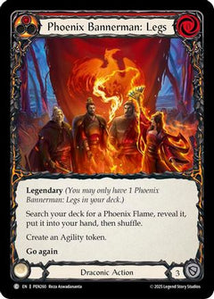 Phoenix Bannerman Legs (Red) (PEN260) - Compendium of Rathe Rainbow Foil-1