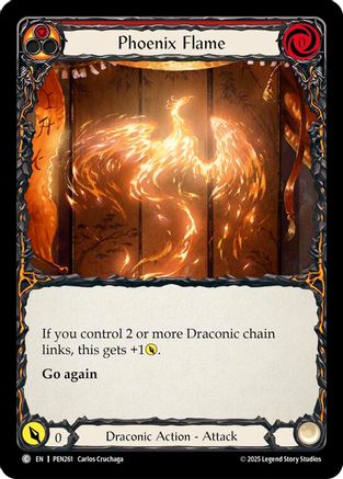 Phoenix Flame (Red) (Regular) [PEN261] (Compendium of Rathe)