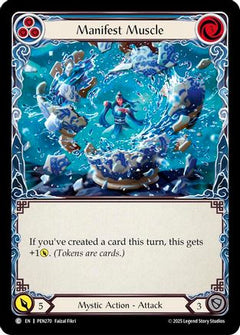 Manifest Muscle (Blue) (PEN270) - Compendium of Rathe Rainbow Foil-1