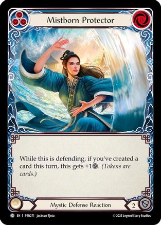 Mistborn Protector (Blue) (PEN271) - Compendium of Rathe Rainbow Foil-1