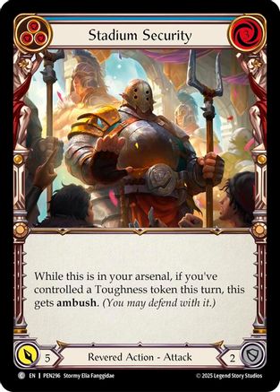 Stadium Security (Blue) (PEN296) - Compendium of Rathe-1