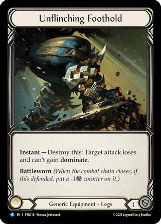 Unflinching Foothold (PEN318) - Compendium of Rathe-1