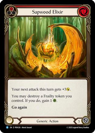 Sapwood Elixir (Red) (Regular) [PEN326] (Compendium of Rathe)-1