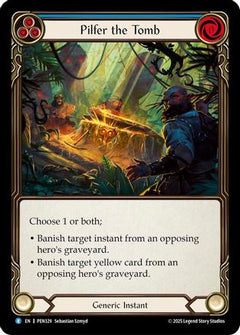 Pilfer The Tomb (Blue) (PEN329) - Compendium of Rathe Rainbow Foil-1
