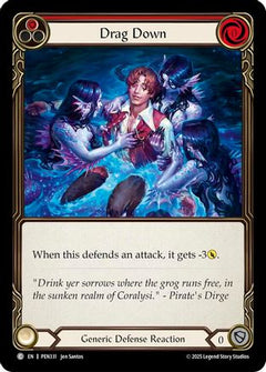 Drag Down (Red) (Regular) [PEN331] (Compendium of Rathe)-1