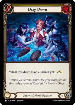 Drag Down (Yellow) (Regular) [PEN332] (Compendium of Rathe)-1