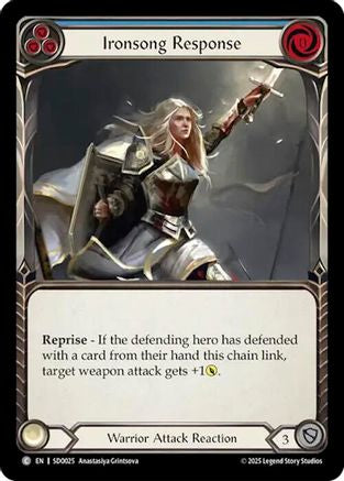 Ironsong Response (Blue) (Regular) [SDO025] (GEM Pack 2)-1