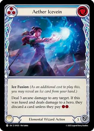 Aether Icevein (Blue) (SIY021) - Silver Age Chapter 1-1