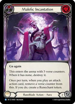 Malefic Incantation (Red) (SVI021) - Silver Age Chapter 1-1