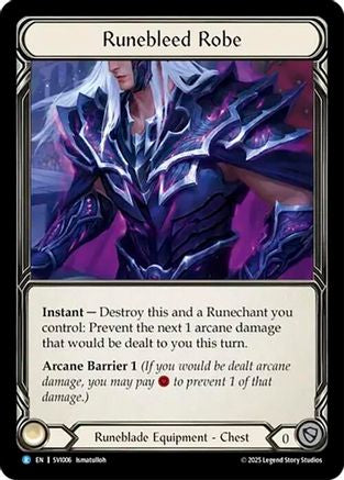 Runebleed Robe (SVI006) - Silver Age Chapter 1-1