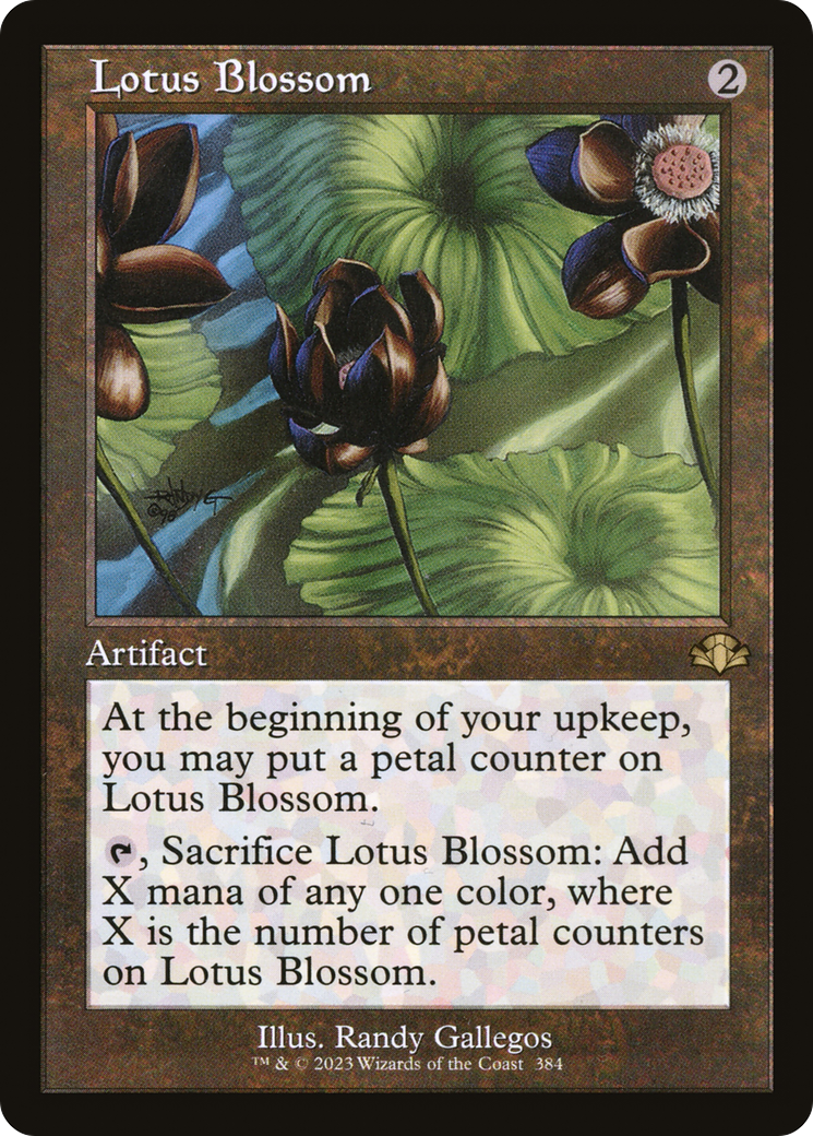 Lotus Blossom (Retro) [Dominaria Remastered]-1