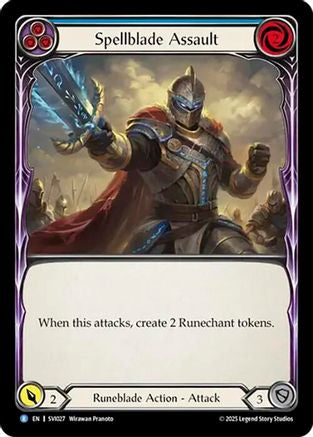 Spellblade Assault (Blue) (SVI027) - Silver Age Chapter 1-1