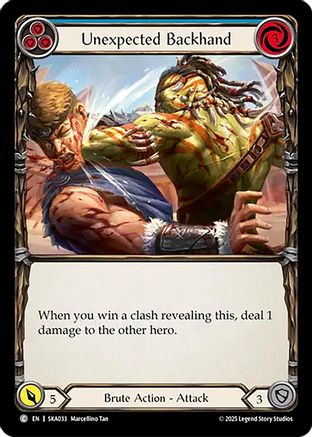 Unexpected Backhand (SKA033) - Silver Age Chapter 1-1