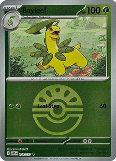 Bayleef (Friend Ball) 009  - Reverse Holofoil ME Ascended Heroes - Uncommon-1