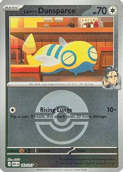Larry's Dunsparce (Poke Ball) 163  - Reverse Holofoil ME Ascended Heroes - Common-1