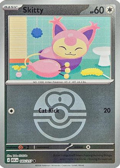 Skitty (Love Ball) 165  - Reverse Holofoil ME Ascended Heroes - Common-1