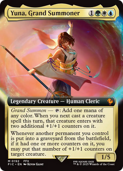 Yuna, Grand Summoner (Extended Art) [FINAL FANTASY Commander]-1