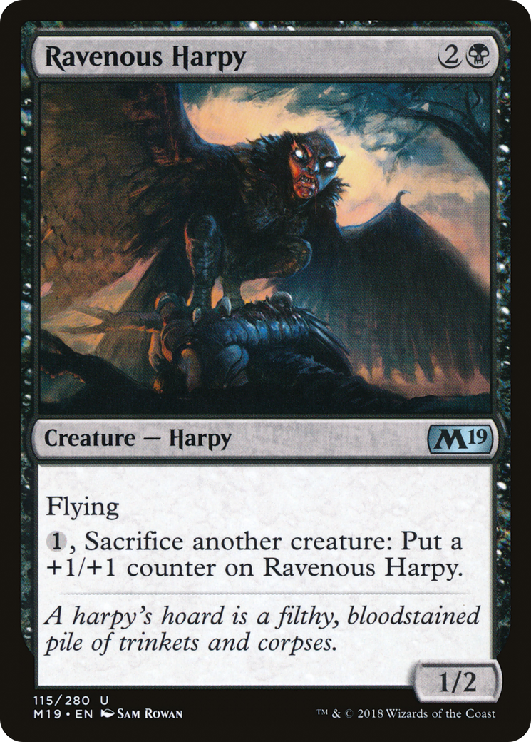 Ravenous Harpy [Core Set 2019]-1