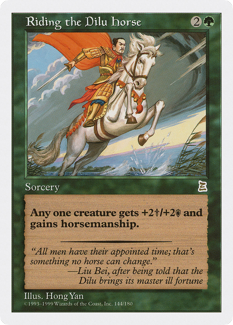 Riding the Dilu Horse [Portal Three Kingdoms]-1