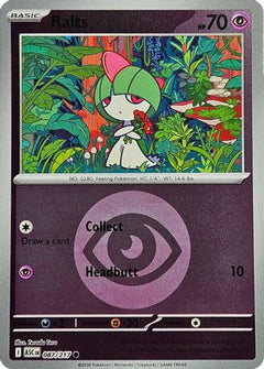 Ralts (Energy Symbol Pattern) 087  - Reverse Holofoil ME Ascended Heroes - Common-1