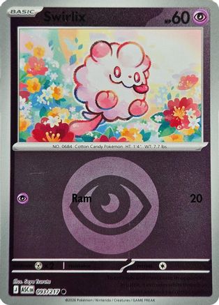 Swirlix (Energy Symbol Pattern) 093  - Reverse Holofoil ME Ascended Heroes - Common-1