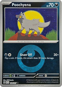 Poochyena (Energy Symbol Pattern) 128  - Reverse Holofoil ME Ascended Heroes - Common-1