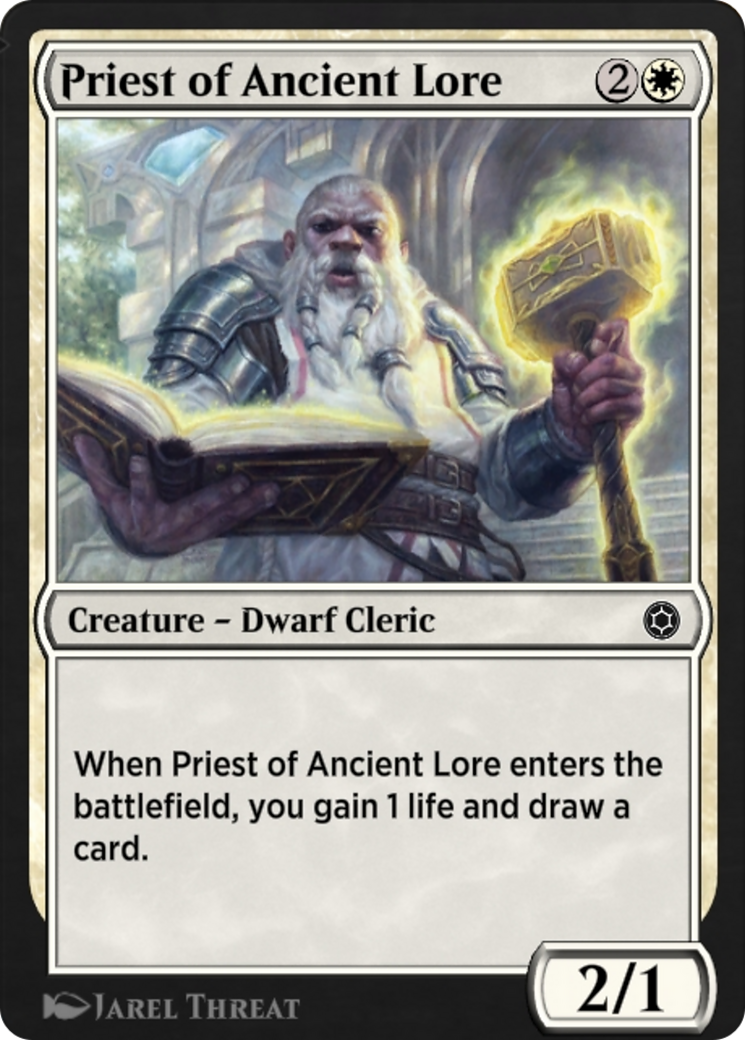 Priest of Ancient Lore (HBG-099) - Alchemy Horizons: Baldur's Gate-1