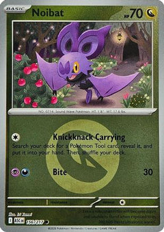 Noibat (Energy Symbol Pattern) 156  - Reverse Holofoil ME Ascended Heroes - Common-1