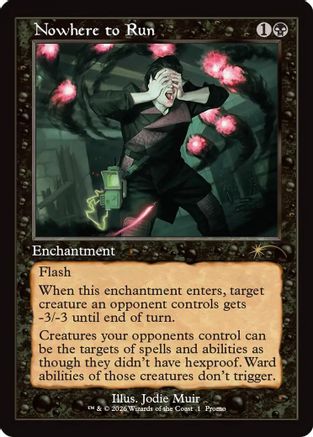 Nowhere to Run (Retro Frame) (WPN-001) - WPN & Gateway Promos Foil-1