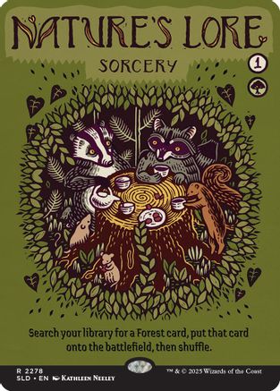 Nature's Lore (2278) (SLD-2278) - Secret Lair Drop Series-1
