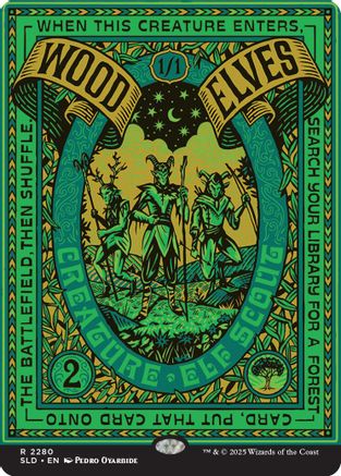 Wood Elves (2280) (SLD-2280) - Secret Lair Drop Series Foil-1