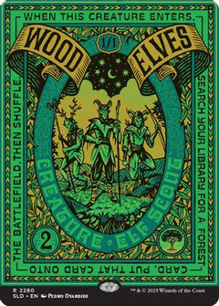 Wood Elves (2280) (SLD-2280) - Secret Lair Drop Series Foil-1
