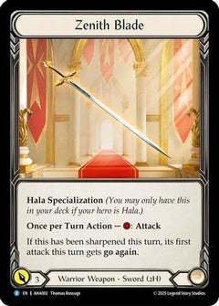 Zenith Blade (AHA002) - Armory Deck Origins: Hala Rainbow Foil-1