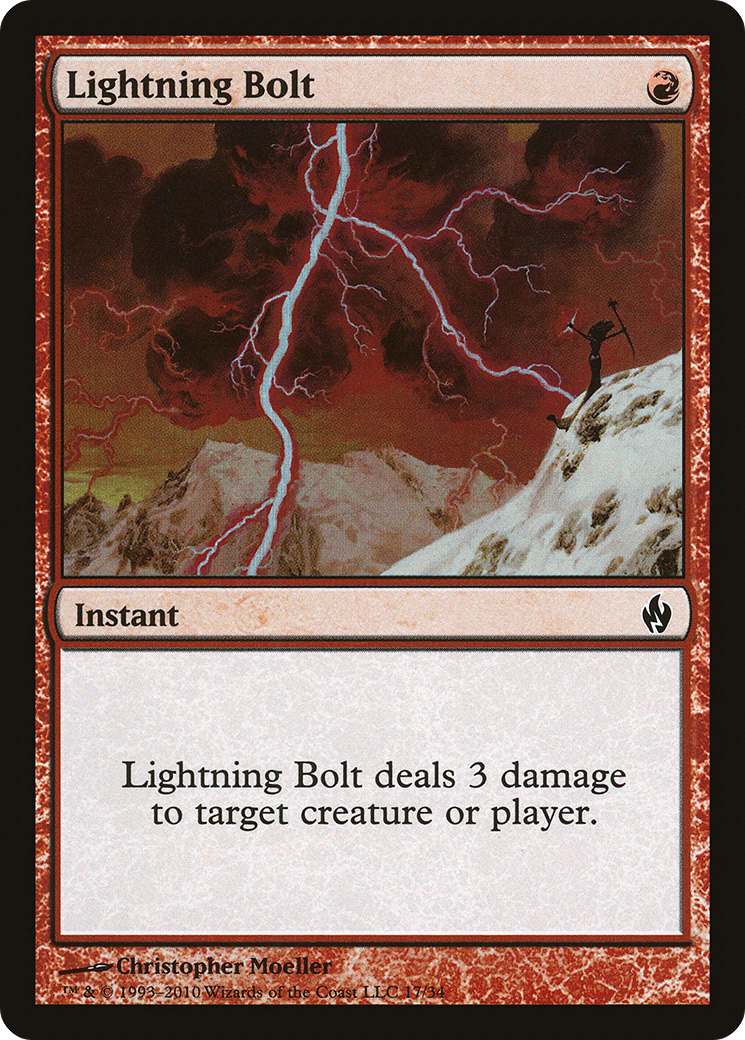 Lightning Bolt [Premium Deck Series: Fire and Lightning]-1