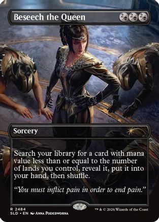 Beseech the Queen (SLD-2484) - Secret Lair Drop Series Foil-1