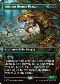 Ancient Bronze Dragon (SLD-2487) - Secret Lair Drop Series-1