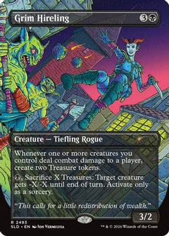 Grim Hireling (SLD-2493) - Secret Lair Drop Series Foil-1