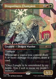 Dragonborn Champion (SLD-2498) - Secret Lair Drop Series-1