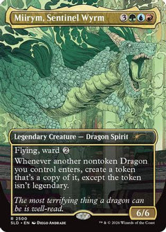 Miirym, Sentinel Wyrm (SLD-2500) - Secret Lair Drop Series Foil-1